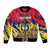 Colombia Bomber Jacket Colombian Tribal Seamless Patterns - Wonder Print Shop