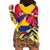 Colombia Hoodie Dress Colombian Tribal Seamless Patterns - Wonder Print Shop