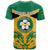 Jamaica Football T Shirt Reggae Girlz Lion Sporty Style - Wonder Print Shop