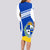 Personalised Uruguay Long Sleeve Bodycon Dress Uruguayan Coat Of Arms - Wonder Print Shop