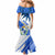 Uruguay Independence Day Mermaid Dress Uruguayan Sol de Mayo Special Version - Wonder Print Shop