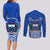 Samoa Rugby Couples Matching Long Sleeve Bodycon Dress and Long Sleeve Button Shirts Manu Samoa Go 2023 World Cup - Wonder Print Shop