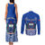 Samoa Rugby Couples Matching Tank Maxi Dress and Long Sleeve Button Shirts Manu Samoa Go 2023 World Cup - Wonder Print Shop