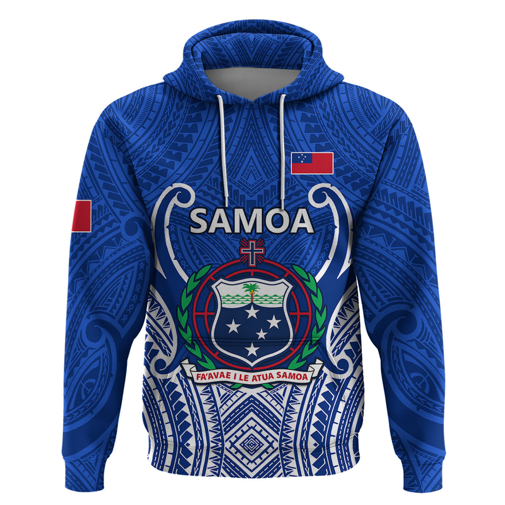 Samoa Rugby Hoodie Manu Samoa Go 2023 World Cup - Wonder Print Shop