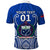 Custom Samoa Rugby Polo Shirt Manu Samoa Go 2023 World Cup - Wonder Print Shop