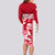 England Rugby Long Sleeve Bodycon Dress The Red Rose Come On 2023 World Cup - Wonder Print Shop