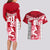 Custom England Rugby Couples Matching Long Sleeve Bodycon Dress and Hawaiian Shirt The Red Rose Come On 2023 World Cup - Wonder Print Shop