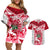 Custom England Rugby Couples Matching Off Shoulder Short Dress and Hawaiian Shirt The Red Rose Come On 2023 World Cup - Wonder Print Shop