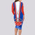 Chile Independence Day Long Sleeve Bodycon Dress Chilean Bellflower - Wonder Print Shop