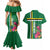 Personalized Dominica Couples Matching Mermaid Dress and Hawaiian Shirt Waitukubuli Tropical Flower - Wonder Print Shop