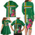 Personalized Dominica Family Matching Long Sleeve Bodycon Dress and Hawaiian Shirt Waitukubuli Tropical Flower - Wonder Print Shop