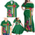 Personalized Dominica Family Matching Off Shoulder Maxi Dress and Hawaiian Shirt Waitukubuli Tropical Flower - Wonder Print Shop