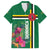 Personalized Dominica Family Matching Puletasi and Hawaiian Shirt Waitukubuli Tropical Flower - Wonder Print Shop