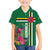 Personalized Dominica Family Matching Puletasi and Hawaiian Shirt Waitukubuli Tropical Flower - Wonder Print Shop