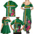 Personalized Dominica Family Matching Summer Maxi Dress and Hawaiian Shirt Waitukubuli Tropical Flower - Wonder Print Shop