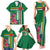 Personalized Dominica Family Matching Tank Maxi Dress and Hawaiian Shirt Waitukubuli Tropical Flower - Wonder Print Shop