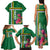 Personalized Dominica Family Matching Tank Maxi Dress and Hawaiian Shirt Waitukubuli Tropical Flower - Wonder Print Shop