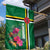 Dominica Garden Flag Waitukubuli Tropical Flower - Wonder Print Shop