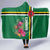 Dominica Hooded Blanket Waitukubuli Tropical Flower