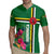 Personalized Dominica Rugby Jersey Waitukubuli Tropical Flower - Wonder Print Shop