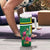 Personalized Dominica Tumbler With Handle Waitukubuli Tropical Flower