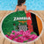 Zambia Beach Blanket Icitungu ca Zambia Bougainvillea - Wonder Print Shop