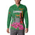 Personalized Zambia Button Sweatshirt Icitungu ca Zambia Bougainvillea - Wonder Print Shop