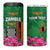 Personalized Zambia 4 in 1 Can Cooler Tumbler Icitungu ca Zambia Bougainvillea - Wonder Print Shop