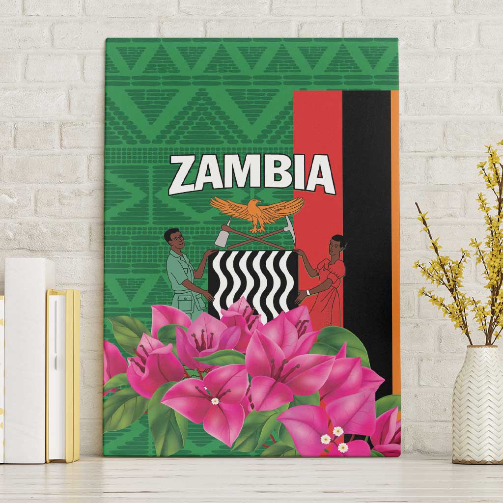 Zambia Canvas Wall Art Icitungu ca Zambia Bougainvillea - Wonder Print Shop