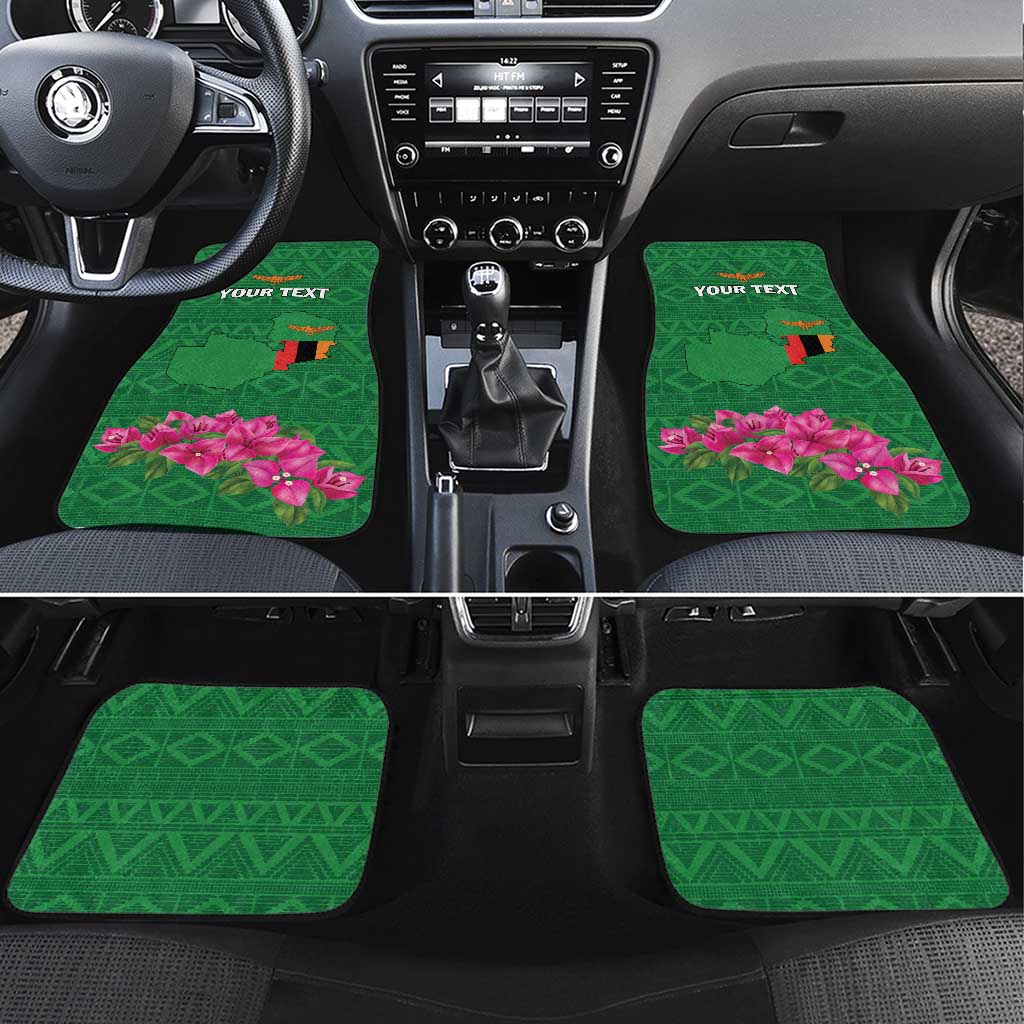 Zambia Car Mats Icitungu ca Zambia Bougainvillea - Wonder Print Shop