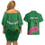 Personalized Zambia Couples Matching Off Shoulder Short Dress and Hawaiian Shirt Icitungu ca Zambia Bougainvillea - Wonder Print Shop