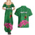 Personalized Zambia Couples Matching Summer Maxi Dress and Hawaiian Shirt Icitungu ca Zambia Bougainvillea - Wonder Print Shop