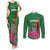 Personalized Zambia Couples Matching Tank Maxi Dress and Long Sleeve Button Shirt Icitungu ca Zambia Bougainvillea - Wonder Print Shop