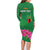 Personalized Zambia Family Matching Long Sleeve Bodycon Dress and Hawaiian Shirt Icitungu ca Zambia Bougainvillea - Wonder Print Shop