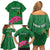 Personalized Zambia Family Matching Off Shoulder Short Dress and Hawaiian Shirt Icitungu ca Zambia Bougainvillea - Wonder Print Shop