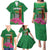 Personalized Zambia Family Matching Puletasi and Hawaiian Shirt Icitungu ca Zambia Bougainvillea - Wonder Print Shop