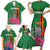 Personalized Zambia Family Matching Short Sleeve Bodycon Dress and Hawaiian Shirt Icitungu ca Zambia Bougainvillea - Wonder Print Shop