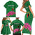 Personalized Zambia Family Matching Short Sleeve Bodycon Dress and Hawaiian Shirt Icitungu ca Zambia Bougainvillea - Wonder Print Shop