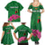 Personalized Zambia Family Matching Summer Maxi Dress and Hawaiian Shirt Icitungu ca Zambia Bougainvillea - Wonder Print Shop