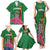 Personalized Zambia Family Matching Tank Maxi Dress and Hawaiian Shirt Icitungu ca Zambia Bougainvillea - Wonder Print Shop