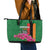 Zambia Leather Tote Bag Icitungu ca Zambia Bougainvillea