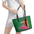 Zambia Leather Tote Bag Icitungu ca Zambia Bougainvillea