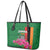 Zambia Leather Tote Bag Icitungu ca Zambia Bougainvillea