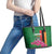 Zambia Leather Tote Bag Icitungu ca Zambia Bougainvillea