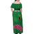 Personalized Zambia Off Shoulder Maxi Dress Icitungu ca Zambia Bougainvillea - Wonder Print Shop