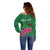 Personalized Zambia Off Shoulder Sweater Icitungu ca Zambia Bougainvillea - Wonder Print Shop