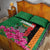 Zambia Quilt Bed Set Icitungu ca Zambia Bougainvillea - Wonder Print Shop