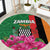 Zambia Round Carpet Icitungu ca Zambia Bougainvillea