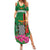 Personalized Zambia Summer Maxi Dress Icitungu ca Zambia Bougainvillea - Wonder Print Shop