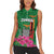 Personalized Zambia Women Sleeveless Polo Shirt Icitungu ca Zambia Bougainvillea - Wonder Print Shop